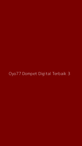 Tampilan Antarmuka Aplikasi Oyo77 Dompet Digital Terbaik - 3