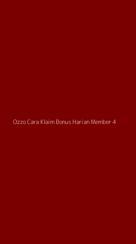 Tampilan Antarmuka Aplikasi Ozzo Cara Klaim Bonus Harian Member - 4
