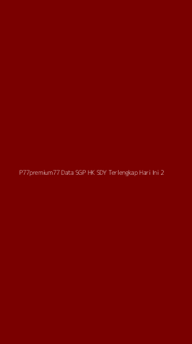 Tampilan Antarmuka Aplikasi P77premium77 Data Sgp Hk Sdy Terlengkap Hari Ini - 2