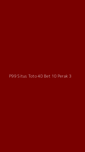 Tampilan Antarmuka Aplikasi P99 Situs Toto 4d Bet 10 Perak - 3