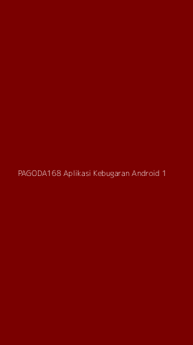 Tampilan Antarmuka Aplikasi Pagoda168 Aplikasi Kebugaran Android - 1