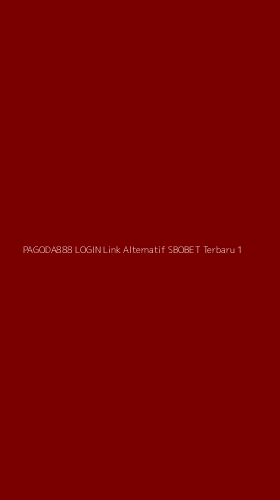 Tampilan Antarmuka Aplikasi Pagoda888 Login Link Alternatif Sbobet Terbaru - 1