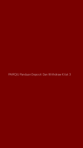 Tampilan Antarmuka Aplikasi Pairqiu Panduan Deposit Dan Withdraw Kilat - 3