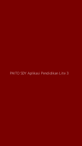 Tampilan Antarmuka Aplikasi Paito Sdy Aplikasi Pendidikan Lite - 3