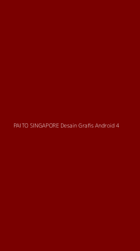 Tampilan Antarmuka Aplikasi Paito Singapore Desain Grafis Android - 4