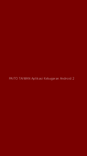 Tampilan Antarmuka Aplikasi Paito Taiwan Aplikasi Kebugaran Android - 2