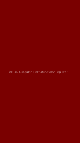 Tampilan Antarmuka Aplikasi Palu4d Kumpulan Link Situs Game Populer - 1