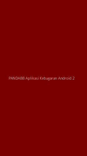 Tampilan Antarmuka Aplikasi Panda88 Aplikasi Kebugaran Android - 2