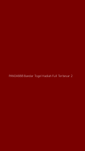 Tampilan Antarmuka Aplikasi Panda888 Bandar Togel Hadiah Full Terbesar - 2
