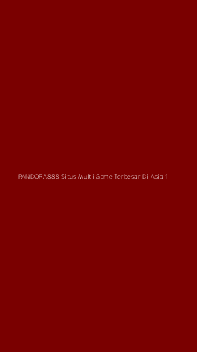 Tampilan Antarmuka Aplikasi Pandora888 Situs Multi Game Terbesar Di Asia - 1