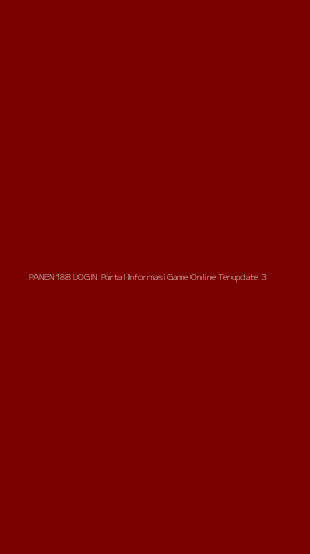 Tampilan Antarmuka Aplikasi Panen188 Login Portal Informasi Game Online Terupdate - 3