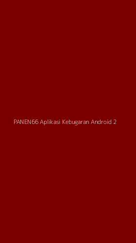 Tampilan Antarmuka Aplikasi Panen66 Aplikasi Kebugaran Android - 2