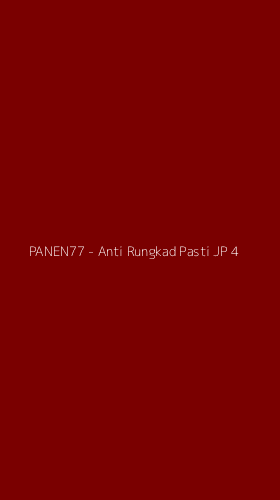 Tampilan Antarmuka Aplikasi PANEN77 - Anti Rungkad Pasti JP - 4