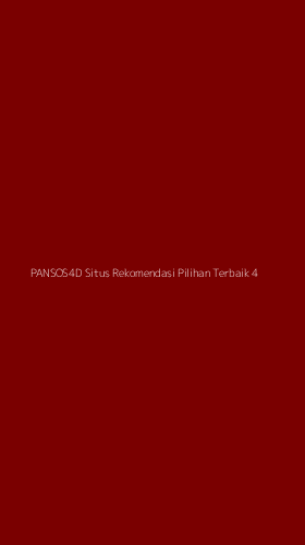Tampilan Antarmuka Aplikasi Pansos4d Situs Rekomendasi Pilihan Terbaik - 4