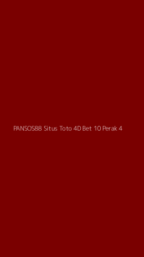 Tampilan Antarmuka Aplikasi Pansos88 Situs Toto 4d Bet 10 Perak - 4