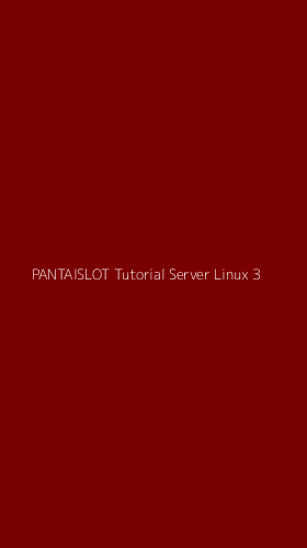 Tampilan Antarmuka Aplikasi Pantaislot Tutorial Server Linux - 3