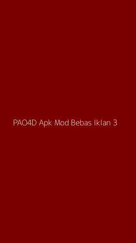 Tampilan Antarmuka Aplikasi Pao4d Apk Mod Bebas Iklan - 3