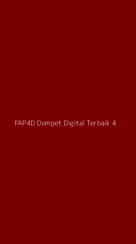Tampilan Antarmuka Aplikasi Pap4d Dompet Digital Terbaik - 4