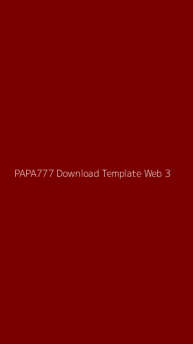Tampilan Antarmuka Aplikasi Papa777 Download Template Web - 3