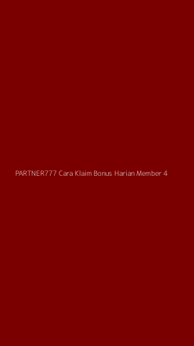 Tampilan Antarmuka Aplikasi Partner777 Cara Klaim Bonus Harian Member - 4