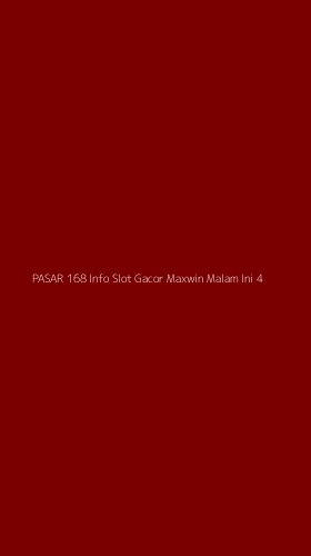Tampilan Antarmuka Aplikasi Pasar 168 Info Slot Gacor Maxwin Malam Ini - 4