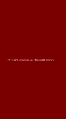 Tampilan Antarmuka Aplikasi Pasar4d Kumpulan Link Alternatif Terbaru - 1