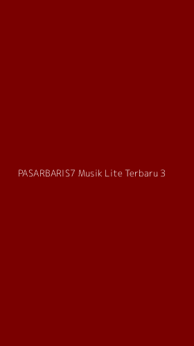 Tampilan Antarmuka Aplikasi Pasarbaris7 Musik Lite Terbaru - 3