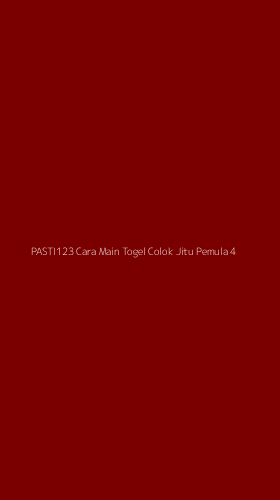 Tampilan Antarmuka Aplikasi Pasti123 Cara Main Togel Colok Jitu Pemula - 4