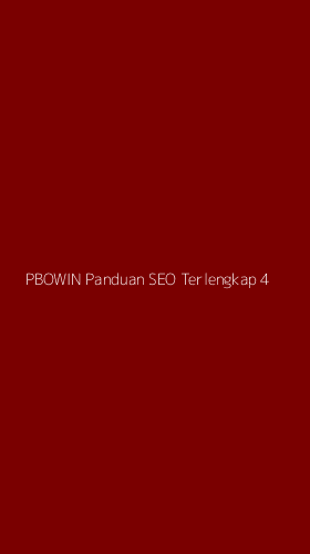 Tampilan Antarmuka Aplikasi Pbowin Panduan Seo Terlengkap - 4