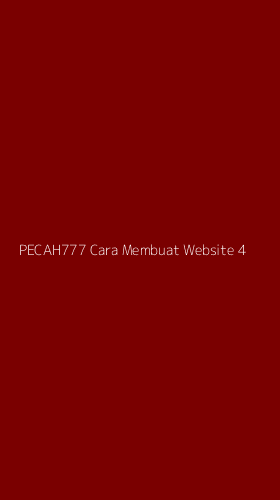 Tampilan Antarmuka Aplikasi Pecah777 Cara Membuat Website - 4