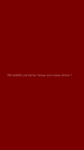 Tampilan Antarmuka Aplikasi Pecah888 Link Daftar Semua Jenis Game Online - 1