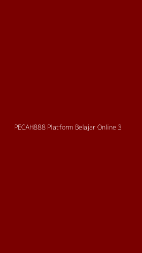 Tampilan Antarmuka Aplikasi Pecah888 Platform Belajar Online - 3