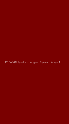 Tampilan Antarmuka Aplikasi Pedas4d Panduan Lengkap Bermain Aman - 1