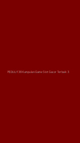 Tampilan Antarmuka Aplikasi Peduli138 Kumpulan Game Slot Gacor Terbaik - 3