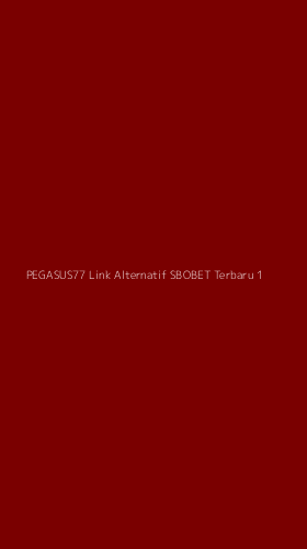 Tampilan Antarmuka Aplikasi Pegasus77 Link Alternatif Sbobet Terbaru - 1