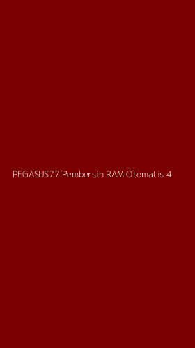 Tampilan Antarmuka Aplikasi Pegasus77 Pembersih Ram Otomatis - 4