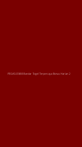 Tampilan Antarmuka Aplikasi Pegasus988 Bandar Togel Terpercaya Bonus Harian - 2