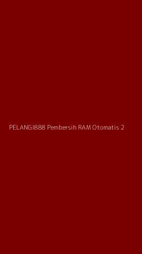 Tampilan Antarmuka Aplikasi Pelangi888 Pembersih Ram Otomatis - 2