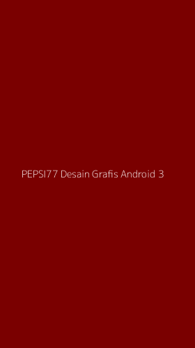 Tampilan Antarmuka Aplikasi Pepsi77 Desain Grafis Android - 3