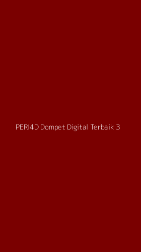 Tampilan Antarmuka Aplikasi Peri4d Dompet Digital Terbaik - 3
