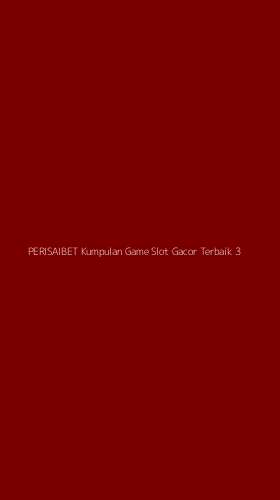 Tampilan Antarmuka Aplikasi Perisaibet Kumpulan Game Slot Gacor Terbaik - 3