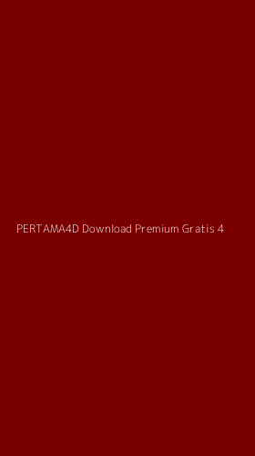 Tampilan Antarmuka Aplikasi Pertama4d Download Premium Gratis - 4