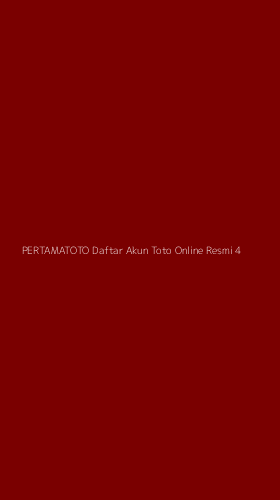 Tampilan Antarmuka Aplikasi Pertamatoto Daftar Akun Toto Online Resmi - 4