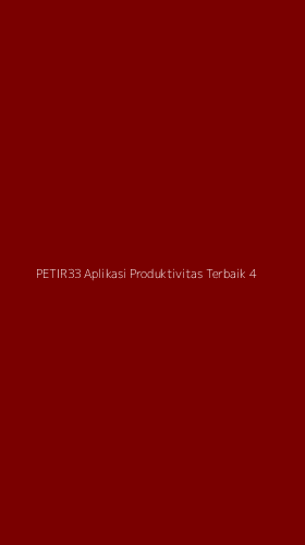 Tampilan Antarmuka Aplikasi Petir33 Aplikasi Produktivitas Terbaik - 4