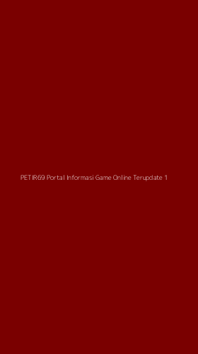 Tampilan Antarmuka Aplikasi Petir69 Portal Informasi Game Online Terupdate - 1