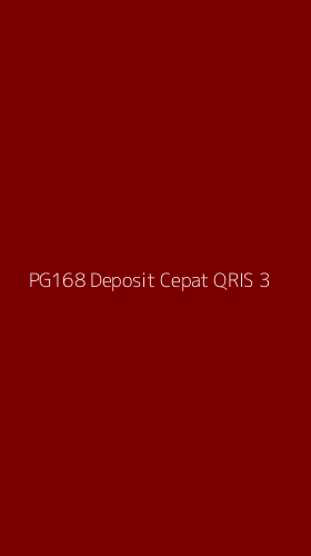 Tampilan Antarmuka Aplikasi Pg168 Deposit Cepat Qris - 3