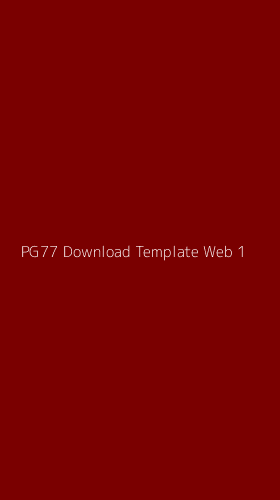 Tampilan Antarmuka Aplikasi Pg77 Download Template Web - 1