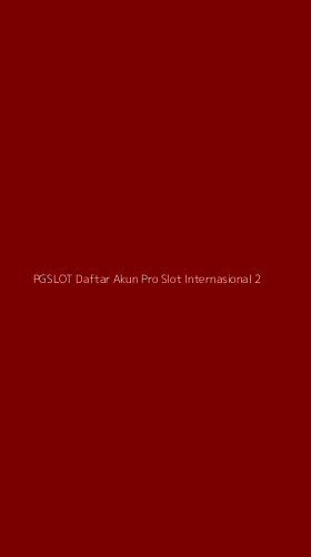 Tampilan Antarmuka Aplikasi Pgslot Daftar Akun Pro Slot Internasional - 2