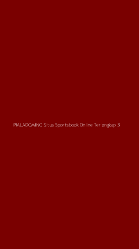 Tampilan Antarmuka Aplikasi Pialadomino Situs Sportsbook Online Terlengkap - 3