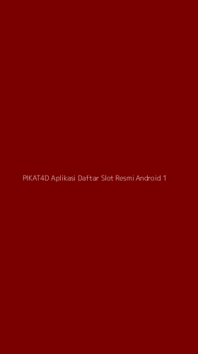 Tampilan Antarmuka Aplikasi Pikat4d Aplikasi Daftar Slot Resmi Android - 1